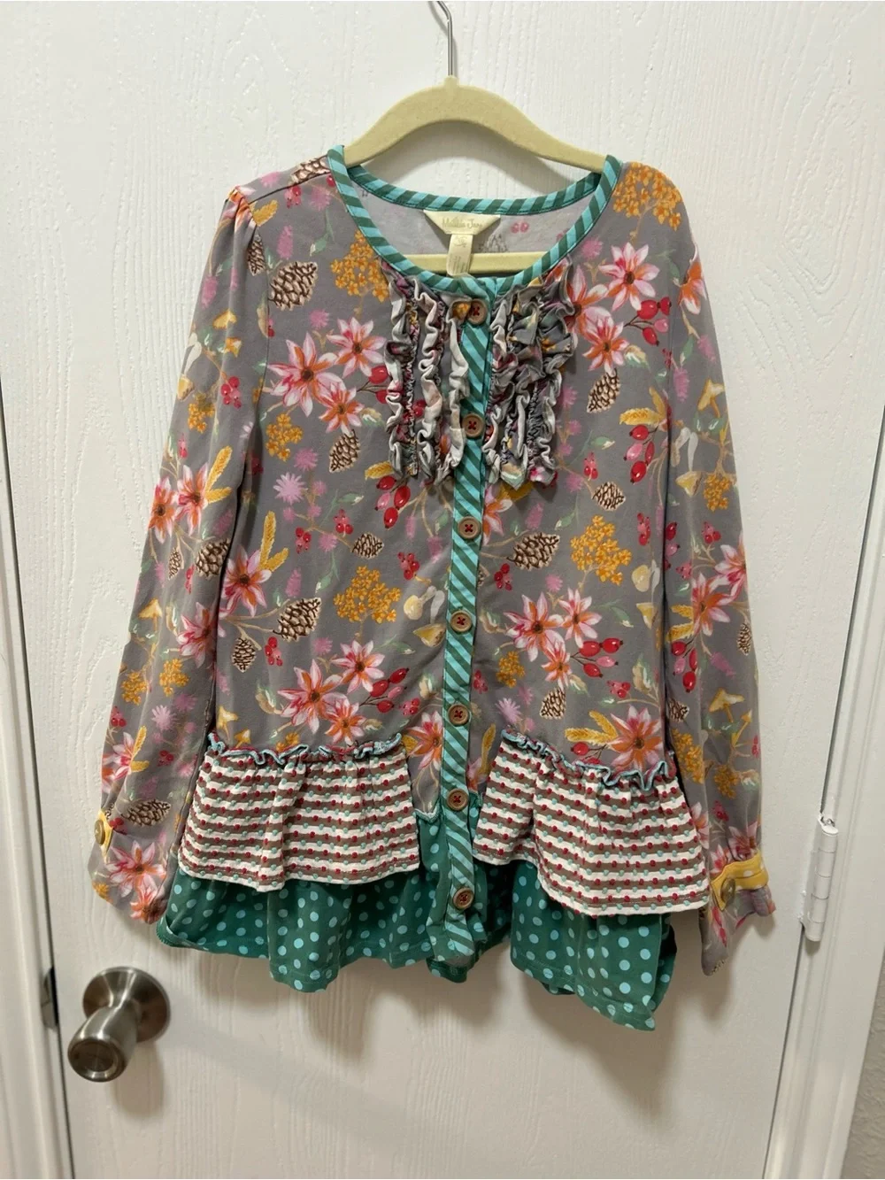 Matilda Jane Far Far Away Tunic Top Girls Size 10
